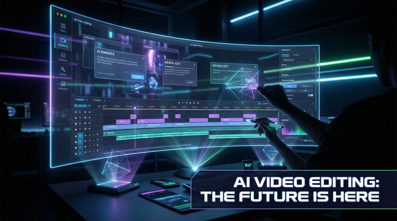 玩物社区 AI视频剪辑演示