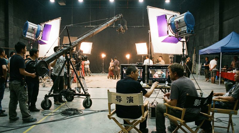 镜子前面影视拍摄幕后花絮视频