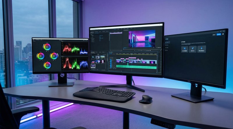 镜子前面AI视频剪辑工具